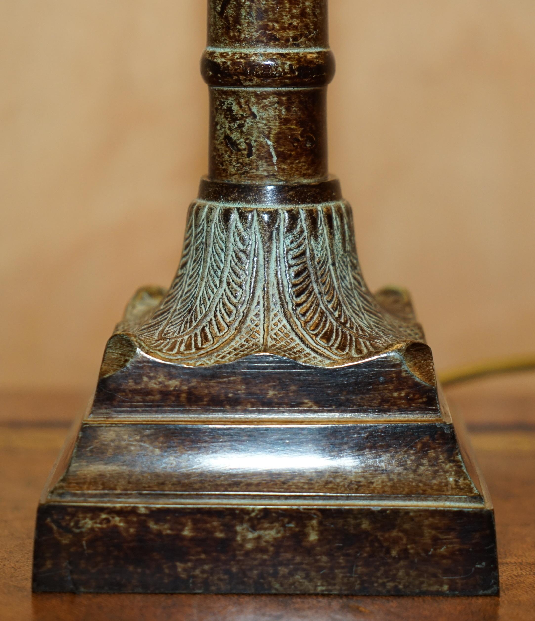Métal Exquise parure de 78 cm de lustre de table corINTHIAN à poils longs en métal peint en vente