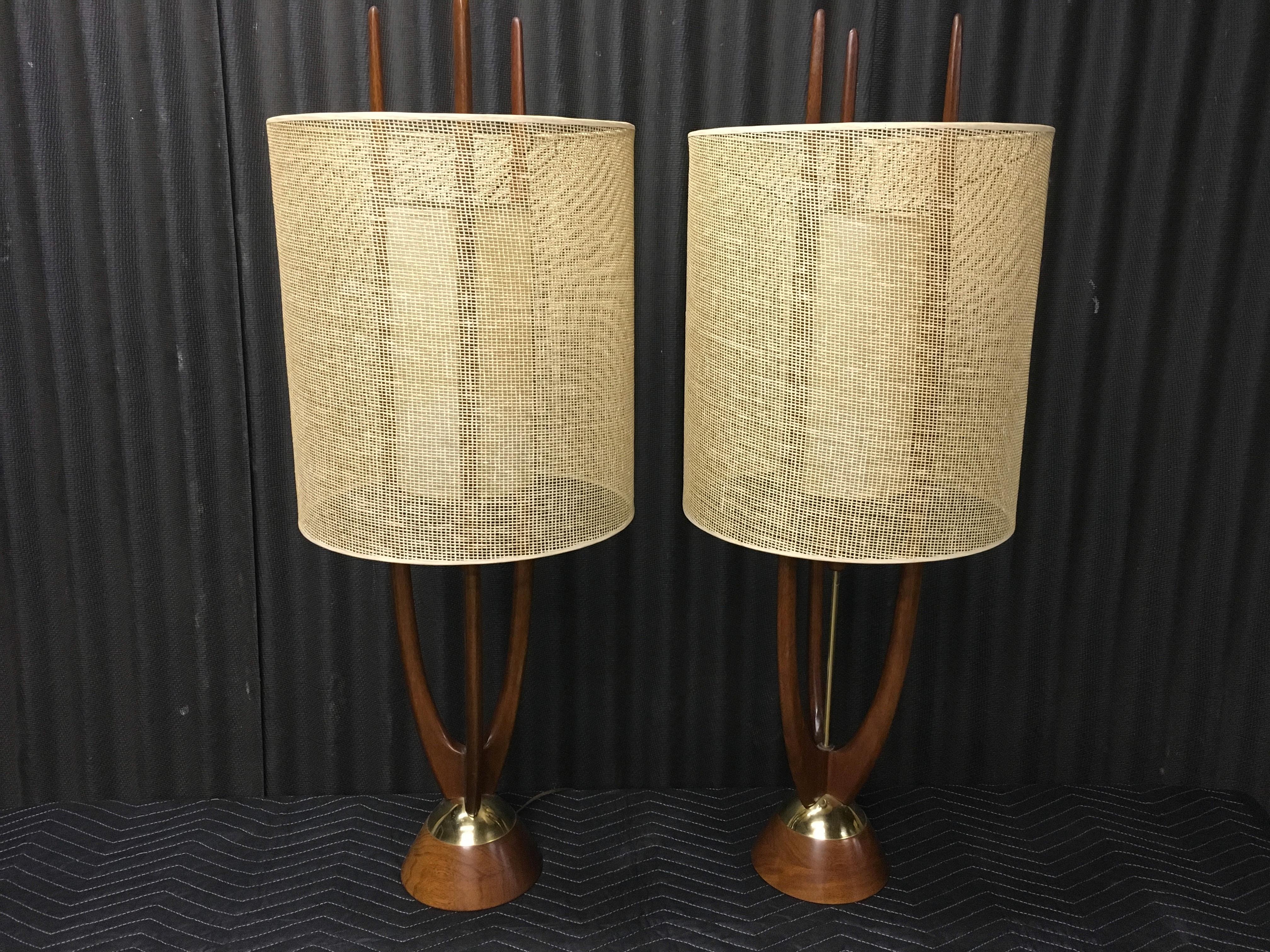 Exquisite Pair of Lamps by Modeline 13