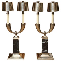 Exquisite Pair of Vintage Chapman Modern Table Lamp