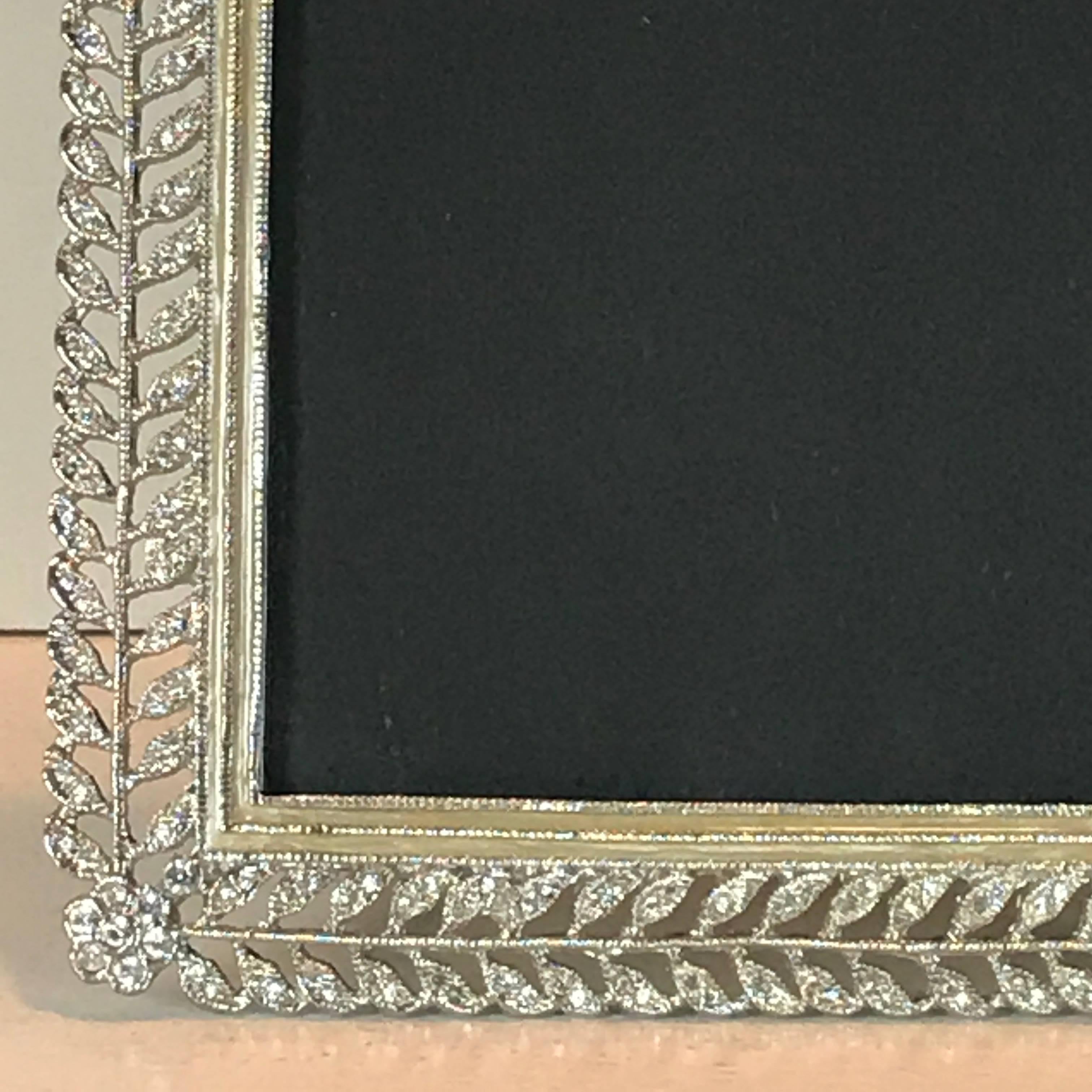 Exquisite Paste Russian Style Frame In Good Condition For Sale In West Palm Beach, FL