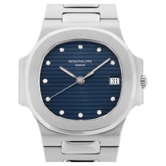Exquisite Patek Philippe Nautilus 3800/1A 11P Diamond Men's Watch - Pre-Owned