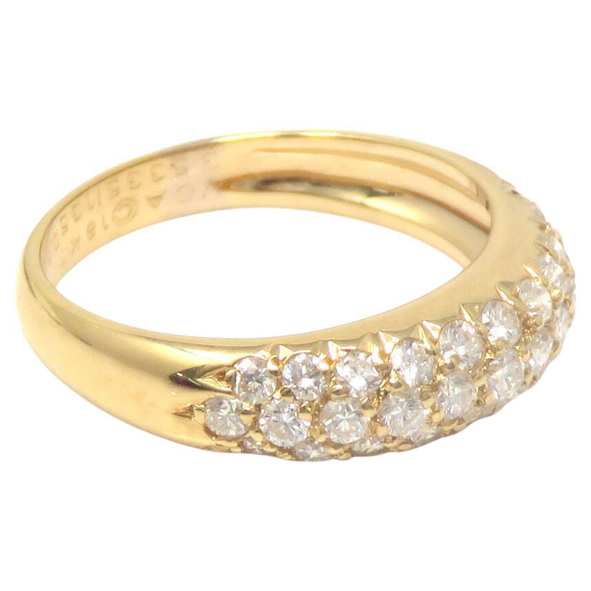 Contemporary Exquisite Pave Van Cleef & Arpels Diamond Ring For Sale