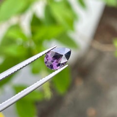 Exquisite Pear Shape Purple Spinel Stone 1.16 Carats Spinel Jewelry Spinel Ring