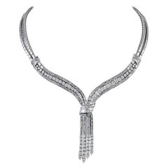 Sophia D. 17.94 Carat All Diamond Necklace