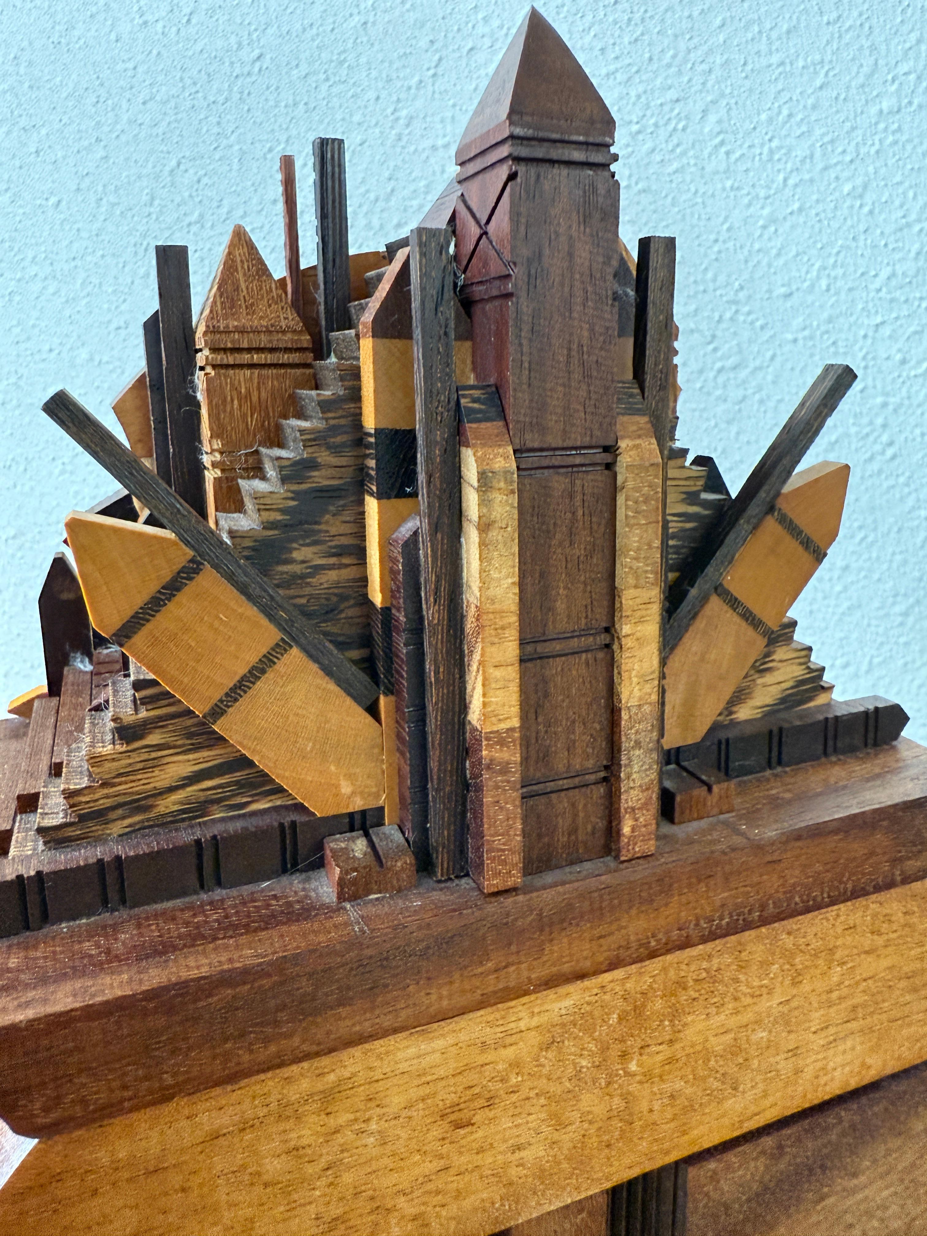 Exquise boîte à bijoux en bois exotique de Po Shun Leong en vente 9
