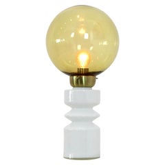 Exquisite RAAK Amsterdam Table Lamp in Glass and Brass