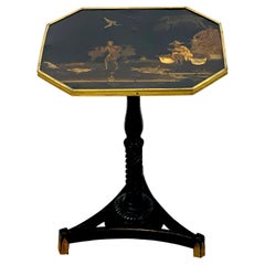 Exquisite Regency Chinoiserie Side Table