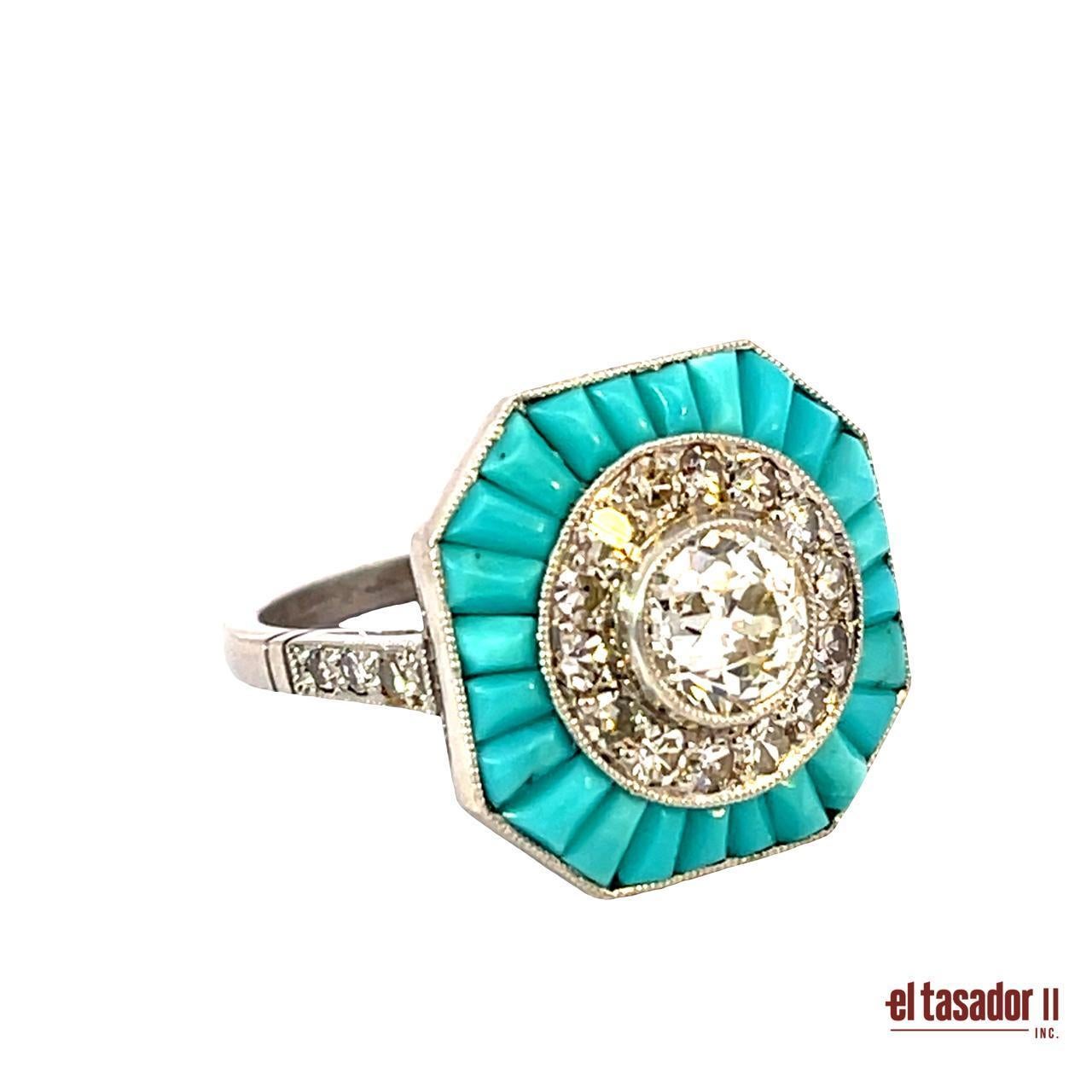 Bague exquise en platine 6,5 g avec un diamant taille brillant de 0,79 ct Neuf - En vente à Aventura, FL