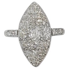 Exquisite Ring in Diamonds, 1.2ct