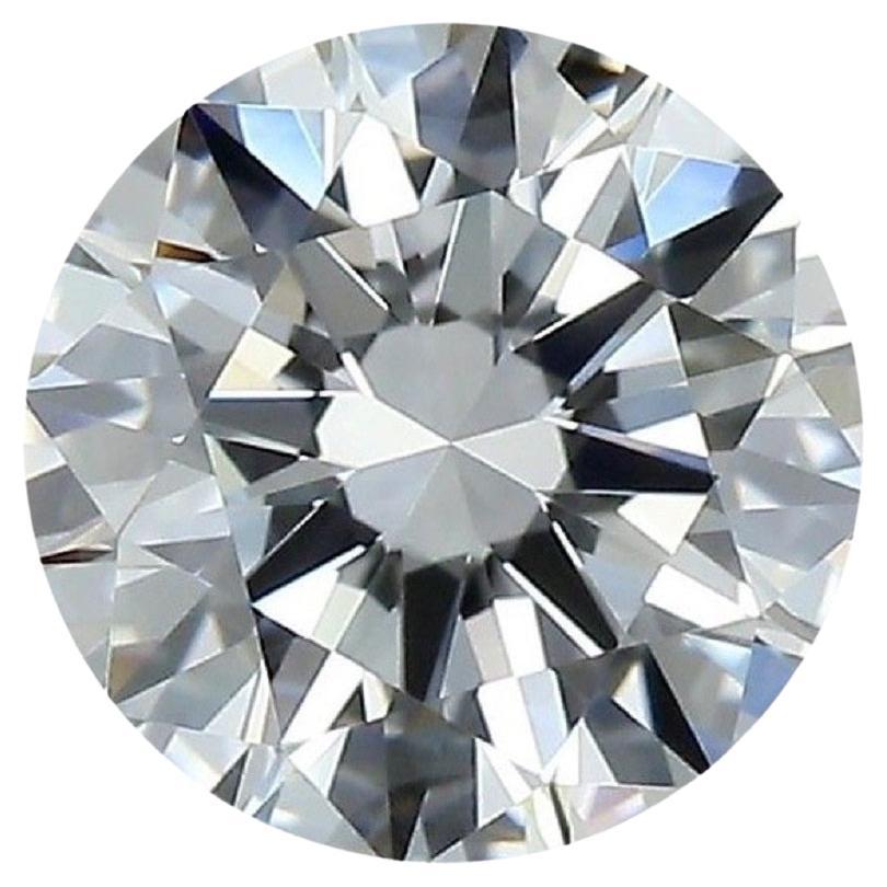 Exquisite Round Brilliant Diamond 0.92 ct D Colorless VVS1