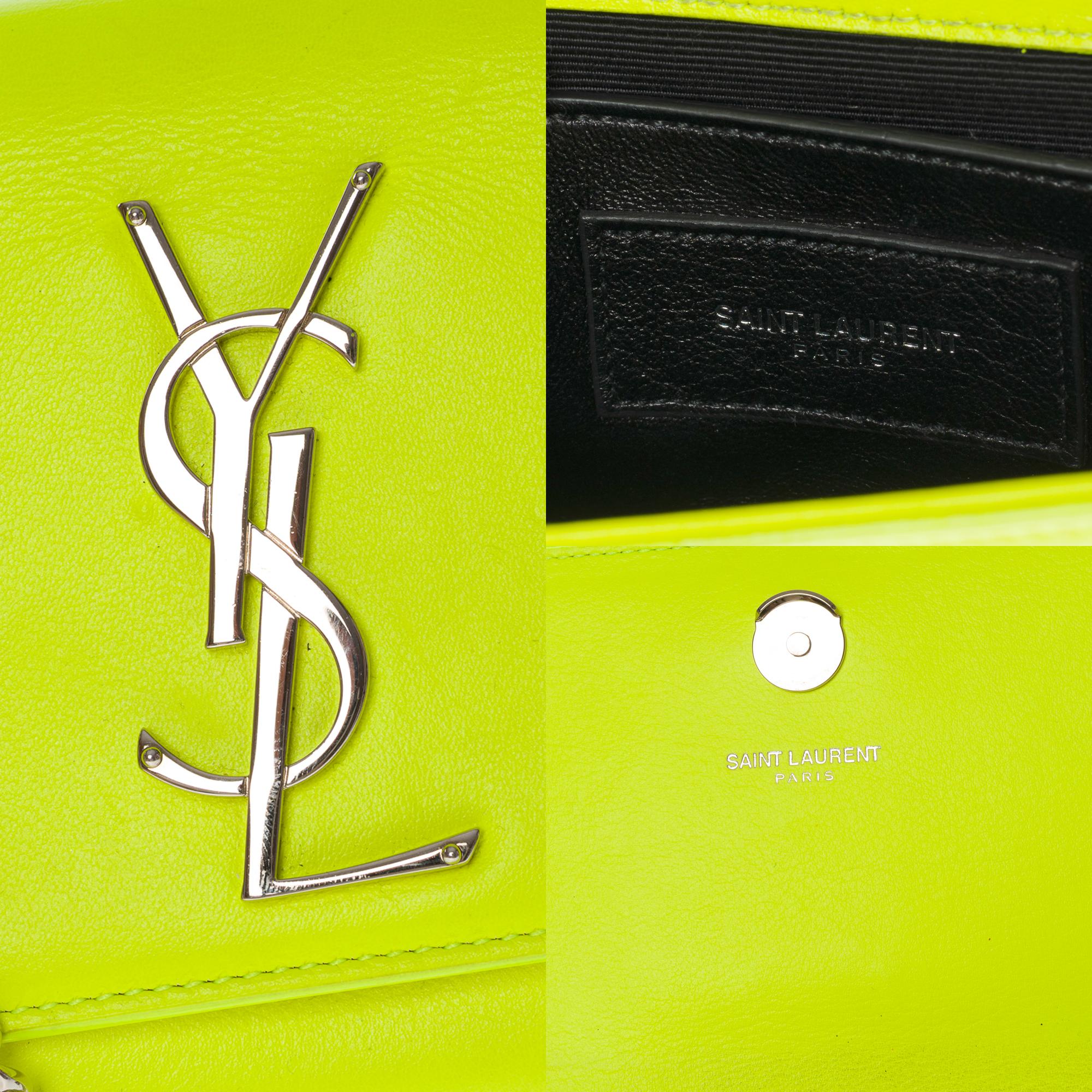 neon yellow crossbody bag