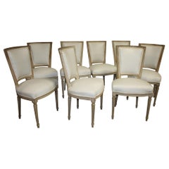 Exquisite Set of 19th Century French Dining Room Chairs