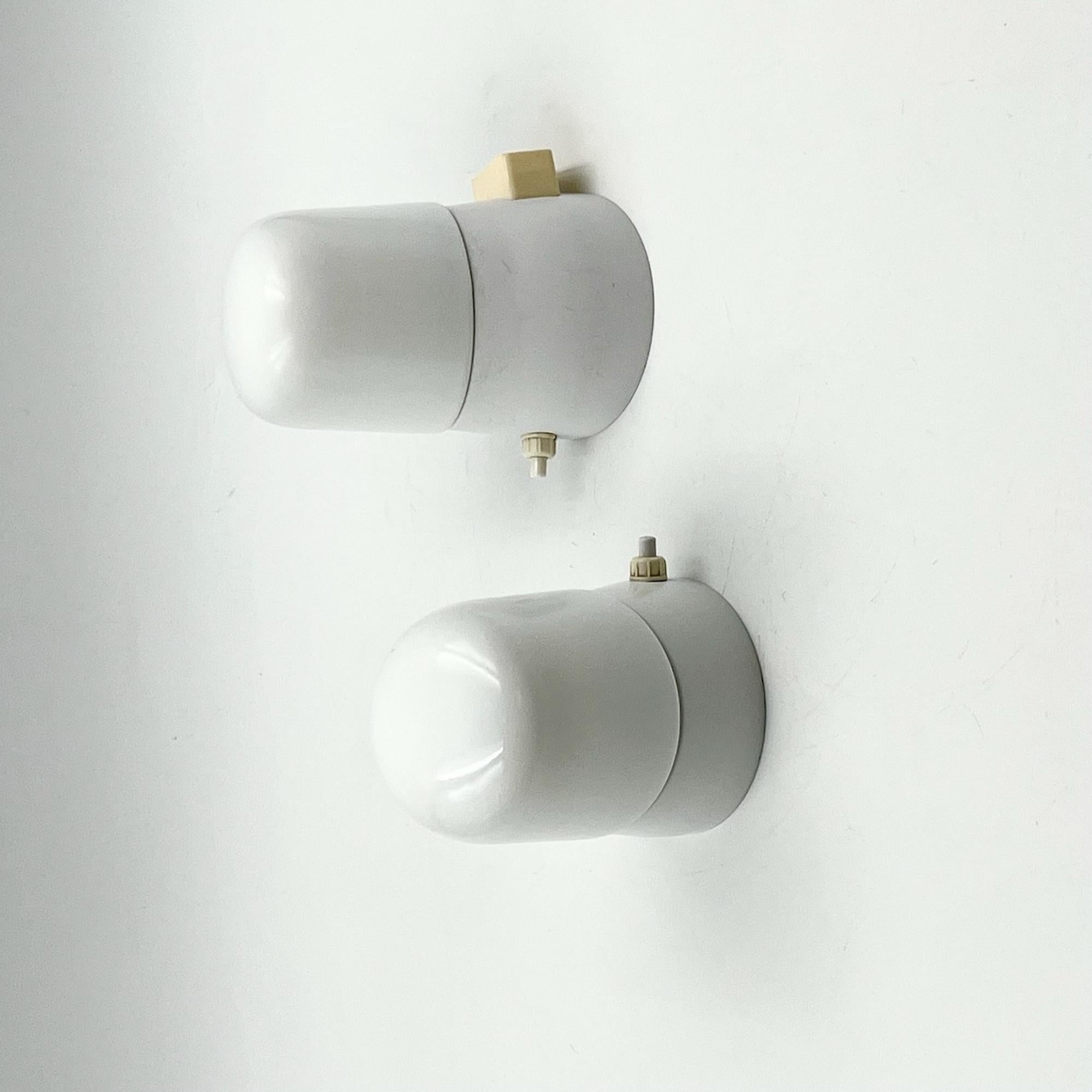 Exquisiter Satz von Vintage 50s Bakelit-Lampen - MCM Sconces Made in Italy (Mitte des 20. Jahrhunderts)