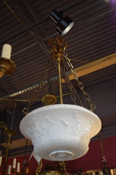 Exquisite Sevres Porcelain Plafonnier