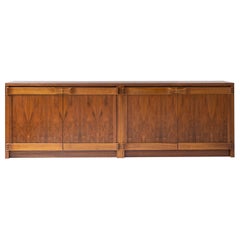 Exquisite sideboard in walnut by Franz Xaver Sproll, Switzerland 1960s
