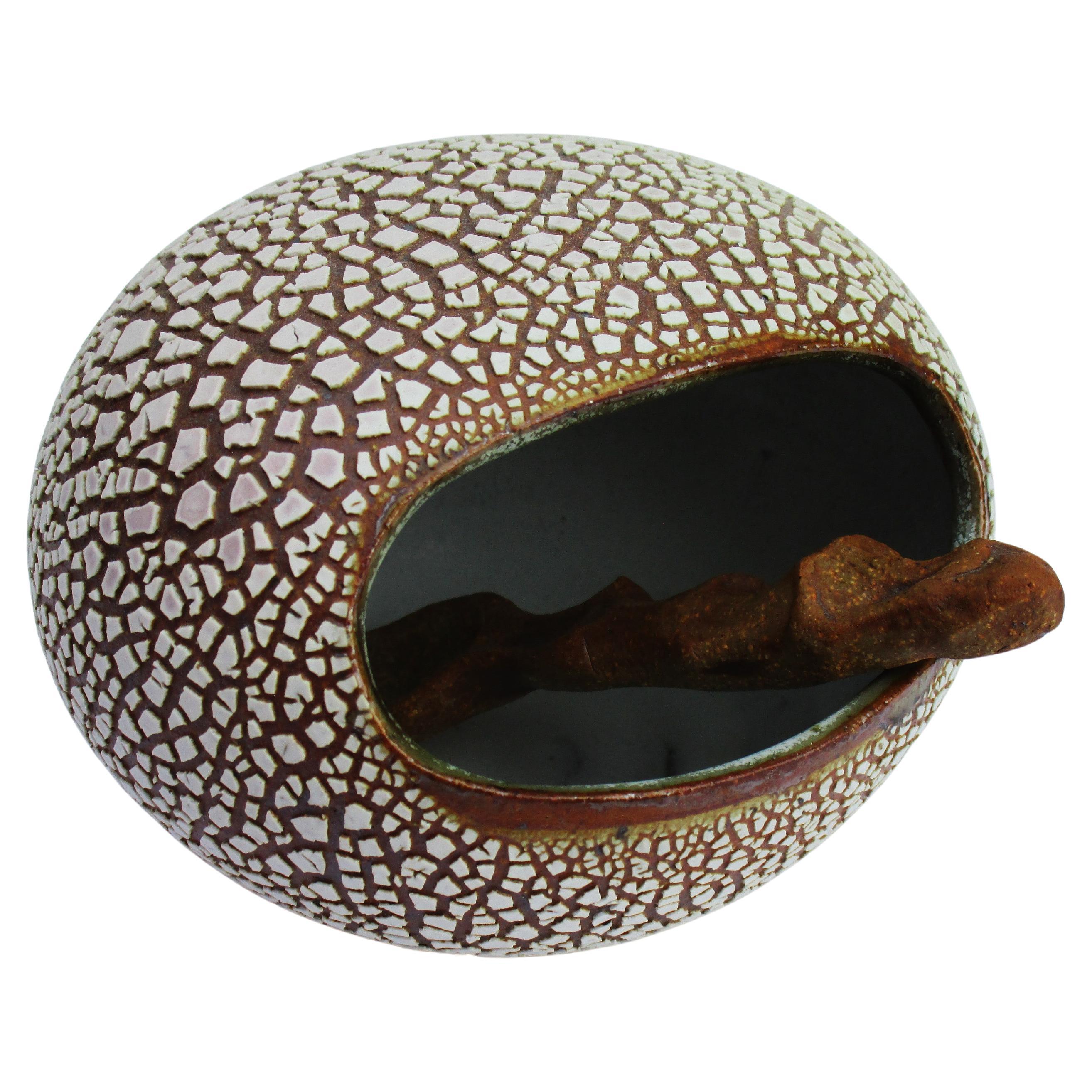 Vase et cuillère en céramique du Studio A en forme de nacelle 5