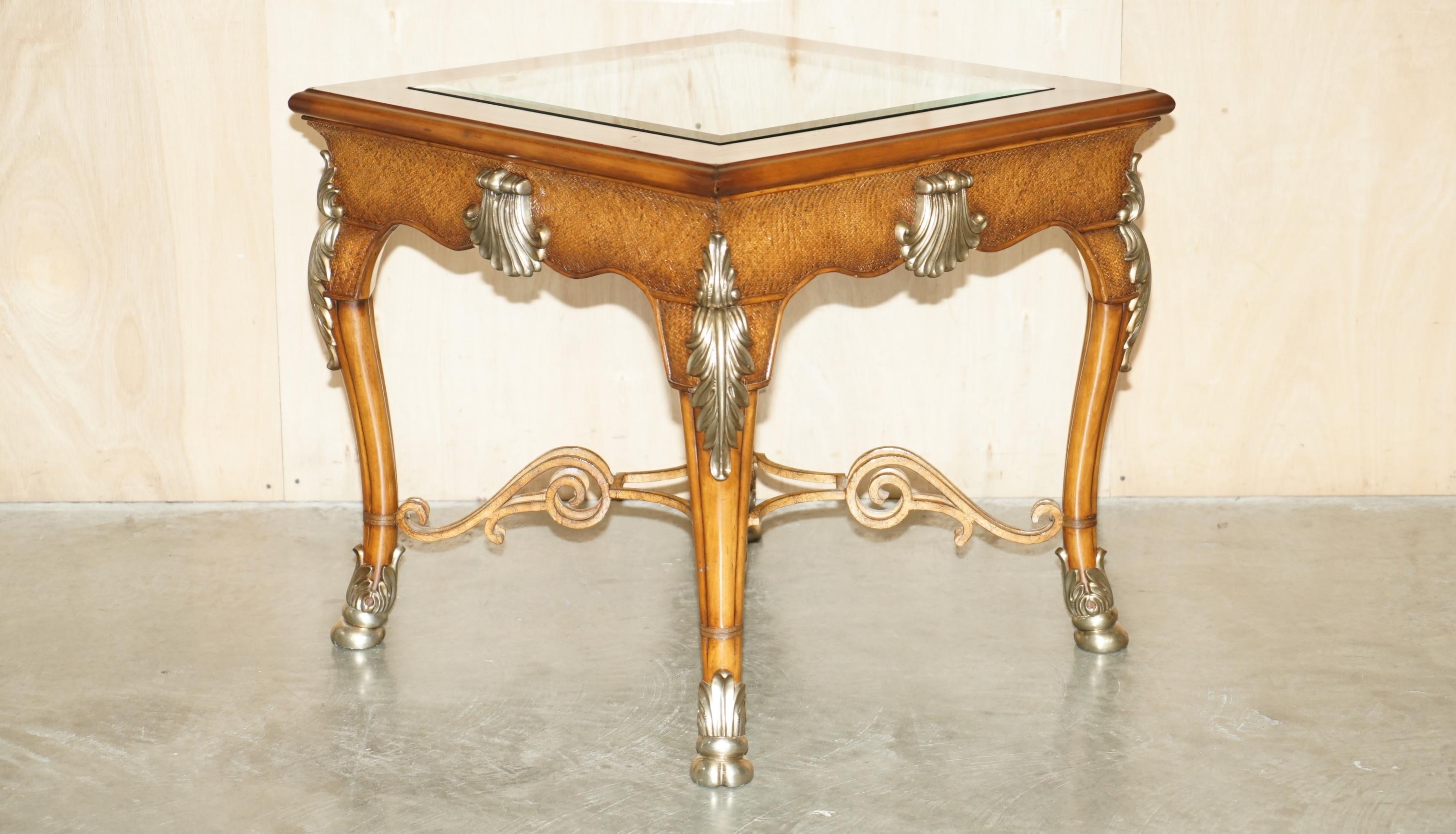Royal House Antiques is delighted to offer for sale this absolutely exquisite Thomasville Safari collection centre table which is part of a large suite 

I have a rather lovely suite of this Thomasville furniture to include an eight person extending