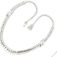 Two-Row Luxury Diamond Necklace