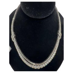 Two-Row Luxury Diamond Necklace