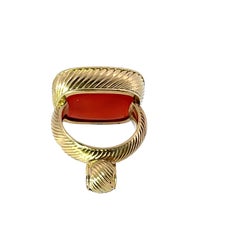 Exquisite Victorian Bird Intaglio Carnelian Fob – 15ct Yellow Gold