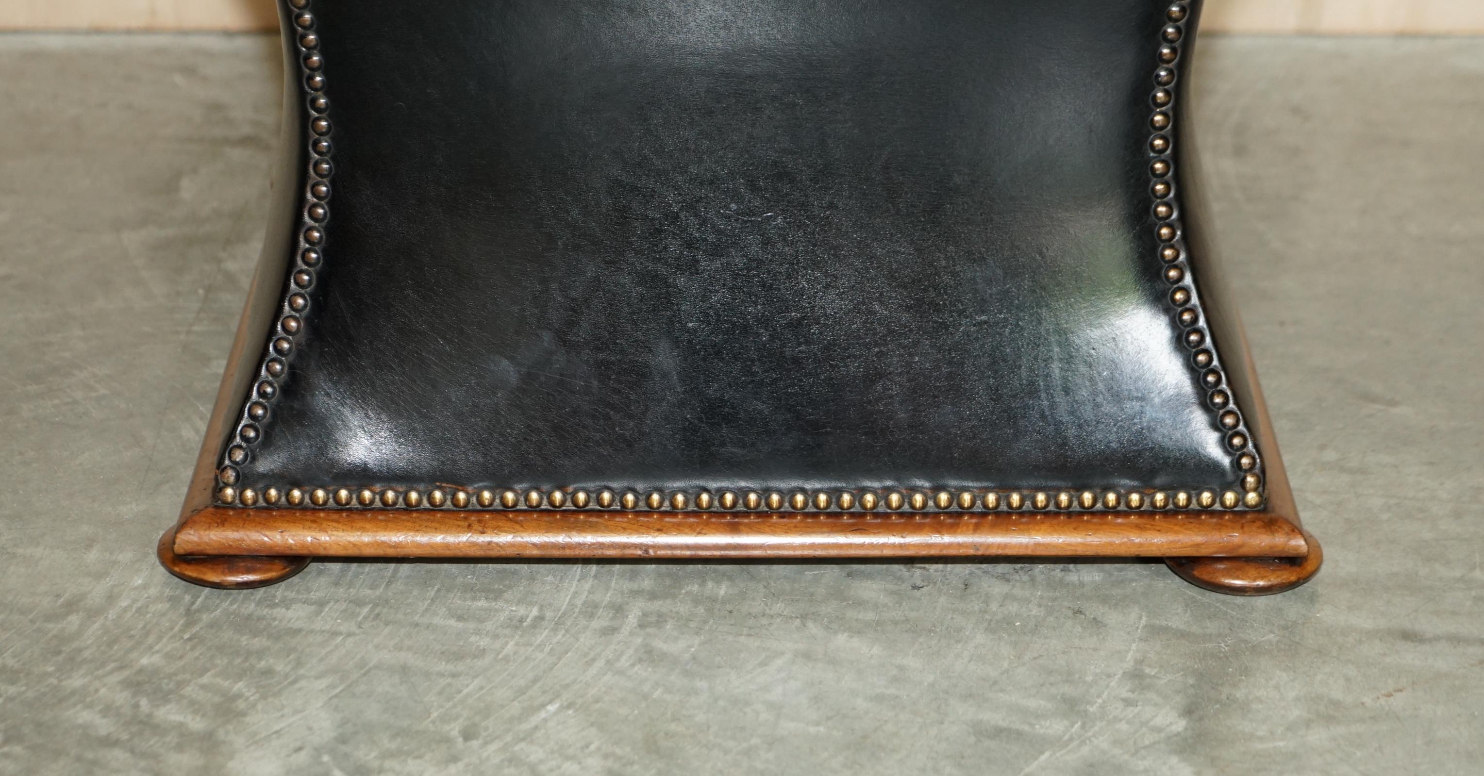 leather ottoman footstool