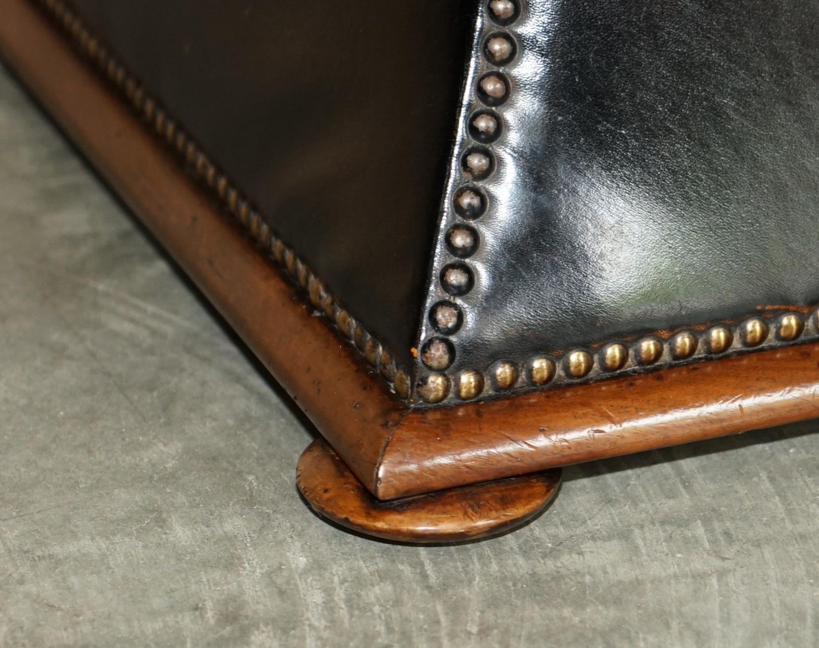 tan leather ottoman with storage