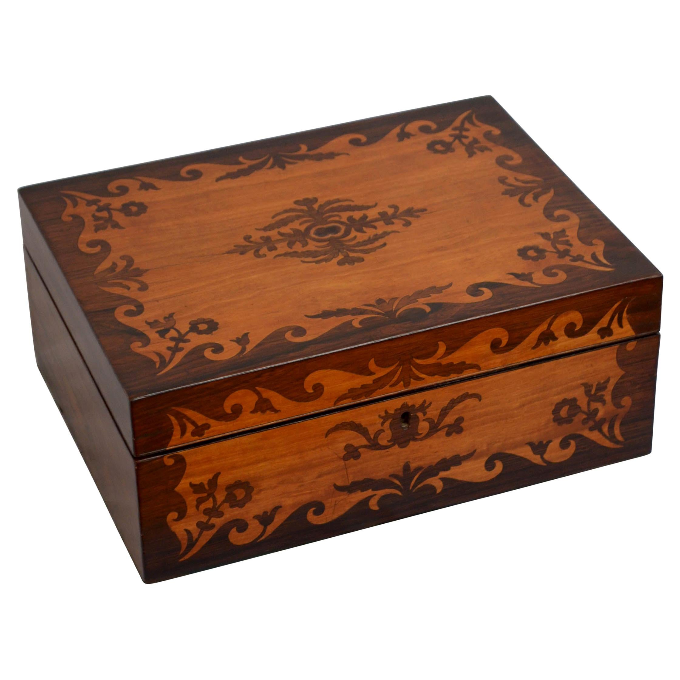 Exquisite Victorian Jewelry Box
