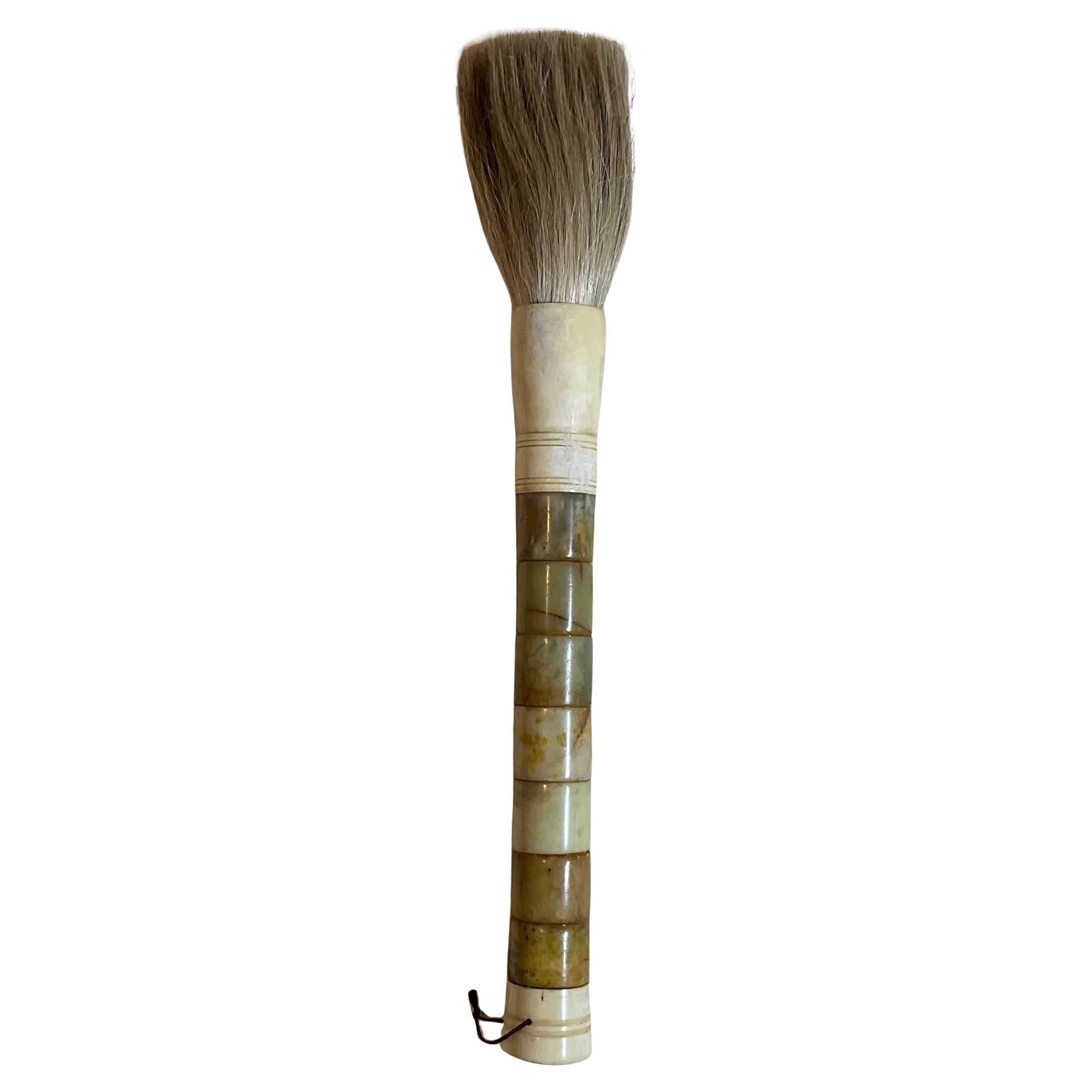 Exquisite Vintage Chinese Calligraphy Brush - 16” x 1.5