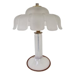 Exquisite Vintage Italian Murano Glass Table Lamp – 1970s/1980s