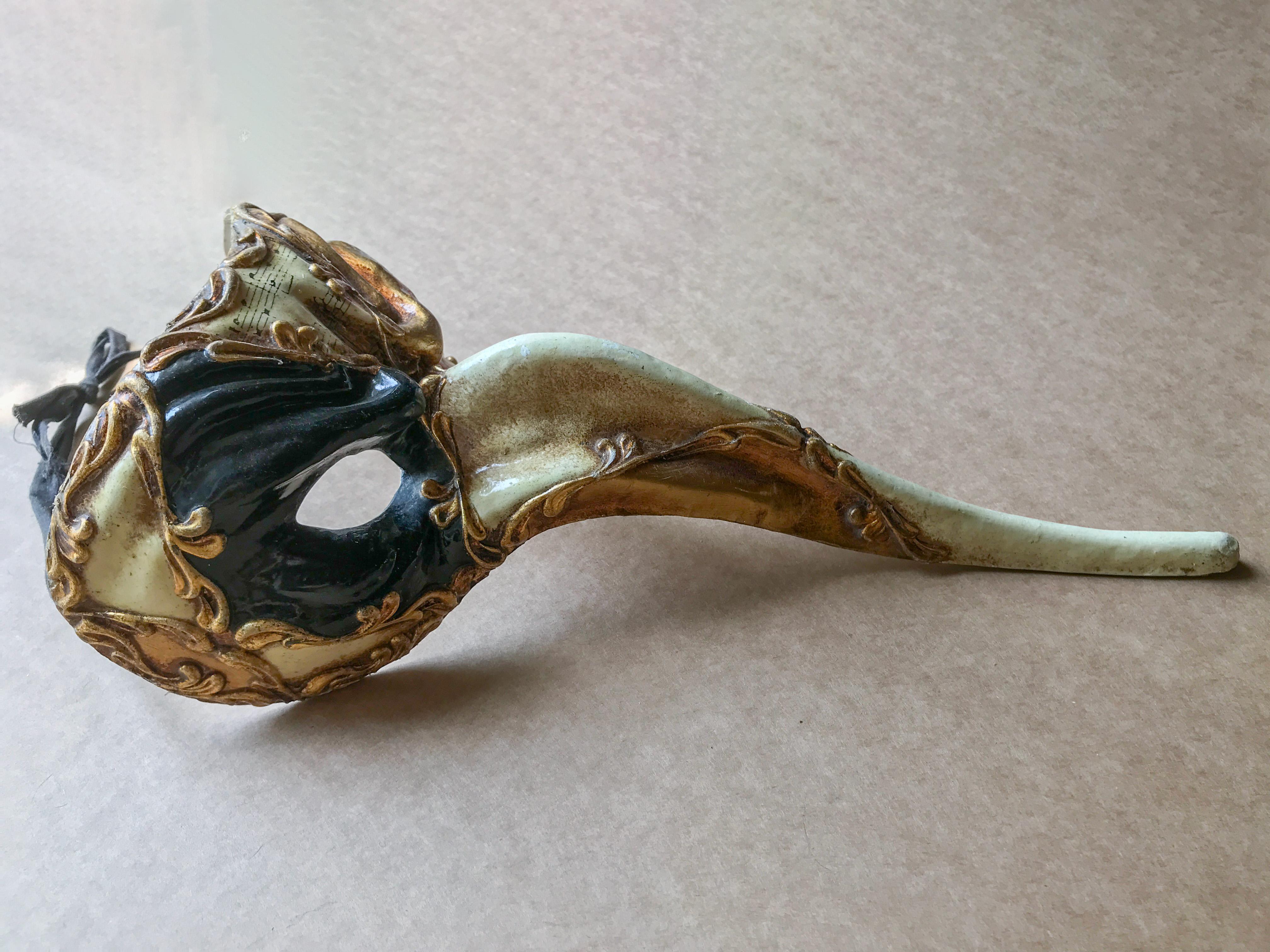 Exquisita Máscara Vintage Veneciana 