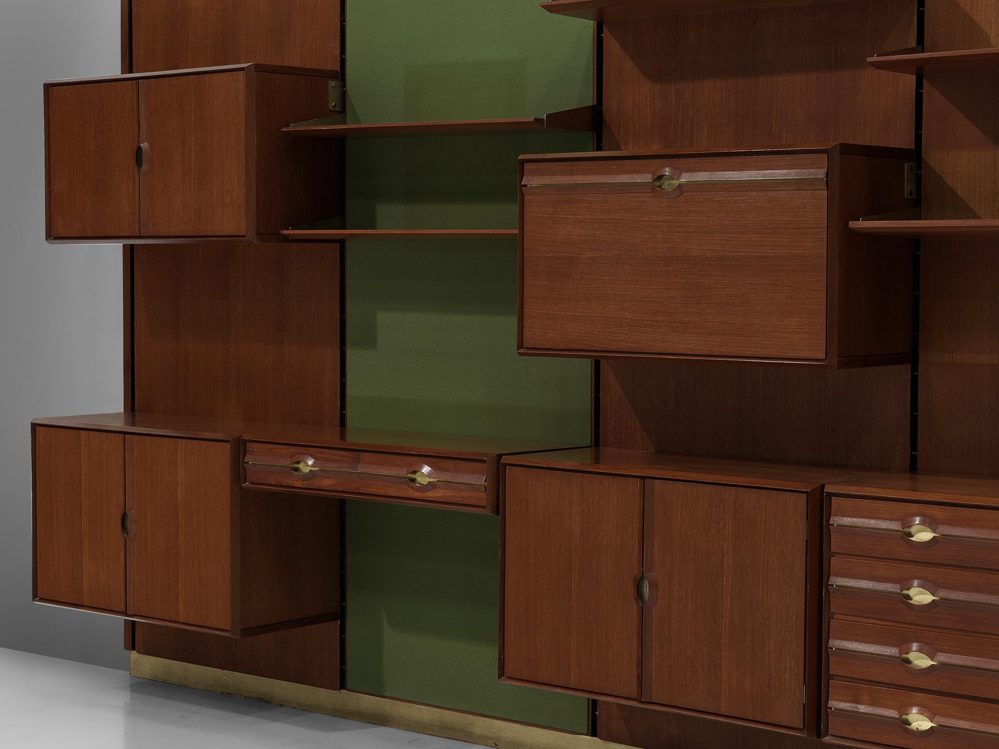 Exquisite Wall Unit by Cantú in Teak 1