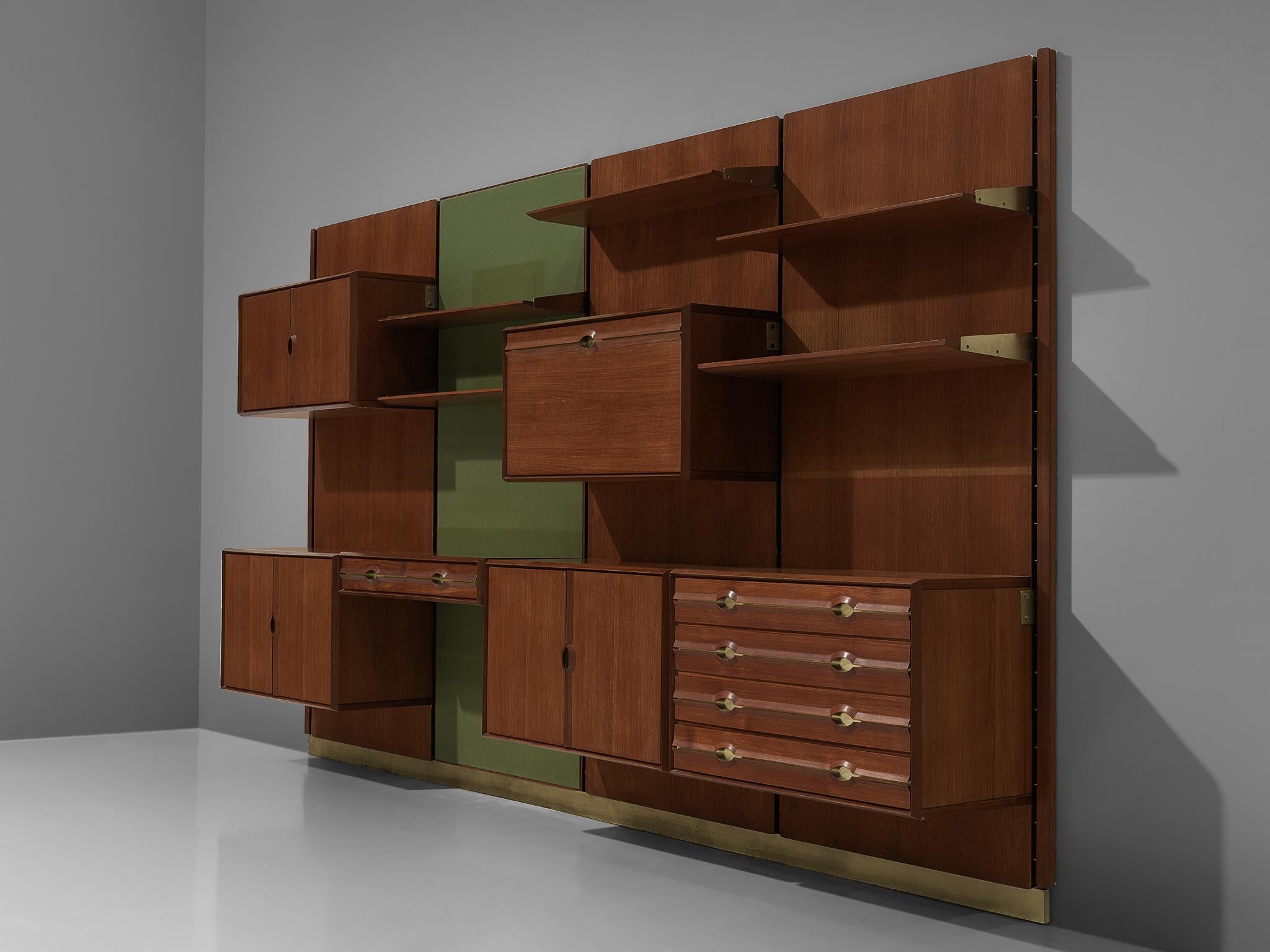 Exquisite Wall Unit by Cantú in Teak 2