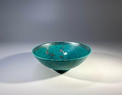 Exquisite Wilhelm Kage, Argenta, Gustavsberg, Lily of The Valley Stoneware Dish