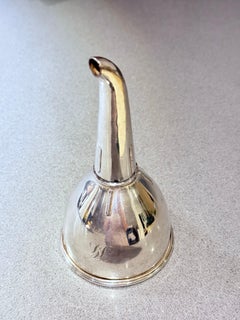 Exquisite Wein Trichter Antike Silber Platte vergoldet Superb Qualität Vintage Barware