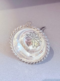 Exquisite Wine Funnel Antique Victorian Sterling Plated Hallmark Victorian
