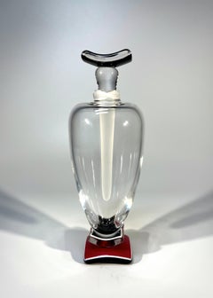 Exquisitely Elegant, Hand Crafted Perfume Bottle By Anthony Wassell, England