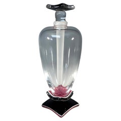 Vintage Exquisitely Elegant, Hand Crafted Perfume Bottle By Anthony Wassell, England