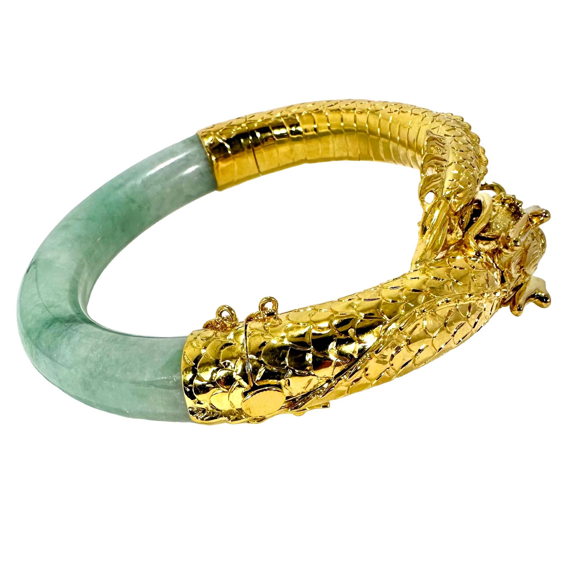 jade dragon bracelet