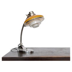 Vintage Extremely rare Sistrah T2 Megaphos table lamp by Otto Müller