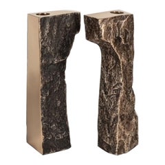 Organic Modern Candle Stands