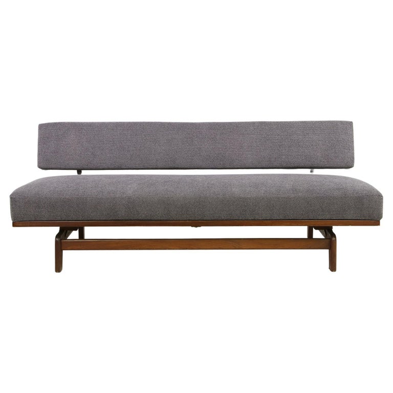 Extendable 1960s Daybed by Hans Bellmann Mod. 470 for Wilkhahn Germany Teak Sofa For Sale