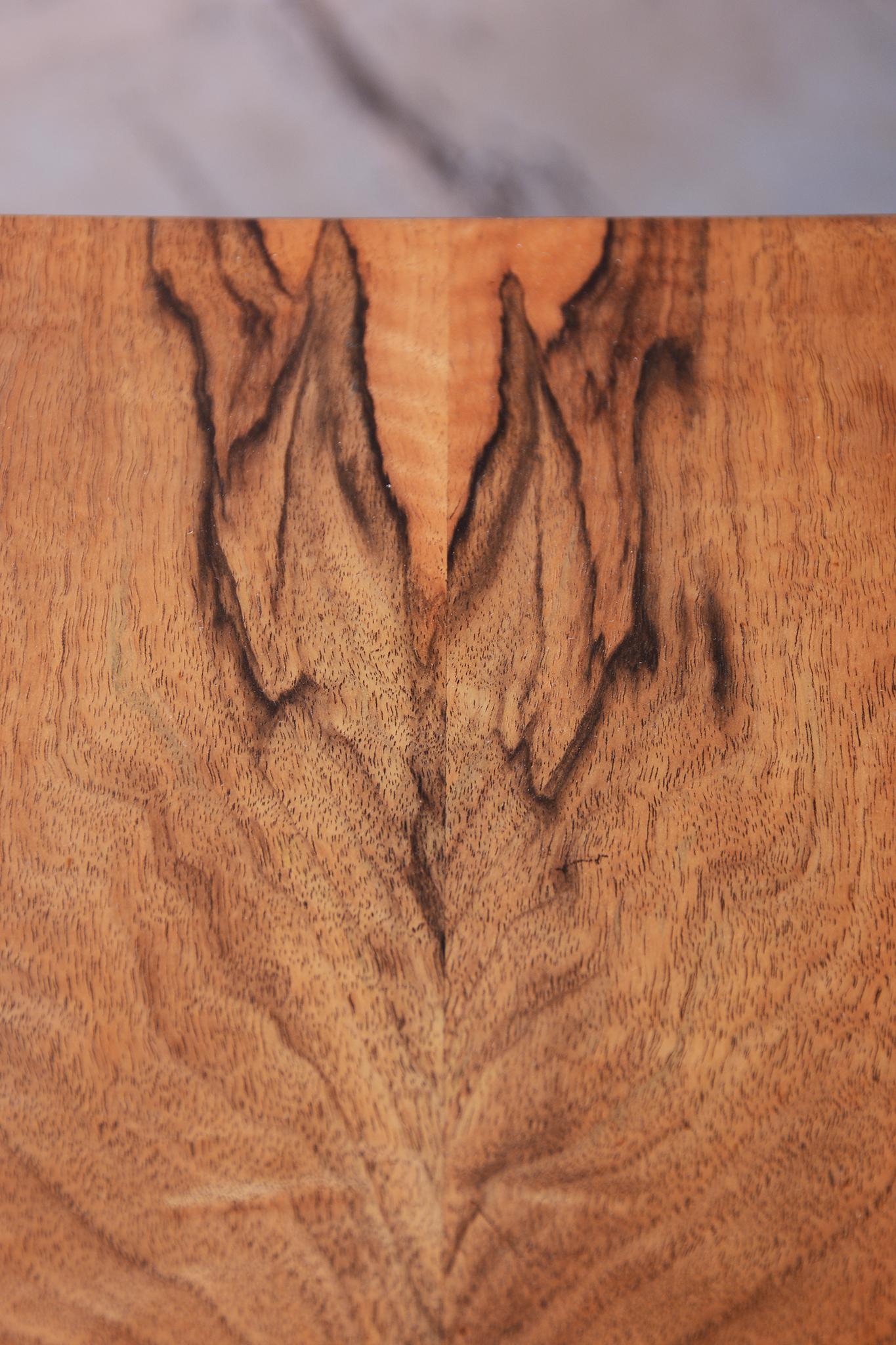 Table de salle à manger extensible Art déco, par Jindřich Halabala, UP Závody, République tchèque, années 1940 en vente 13