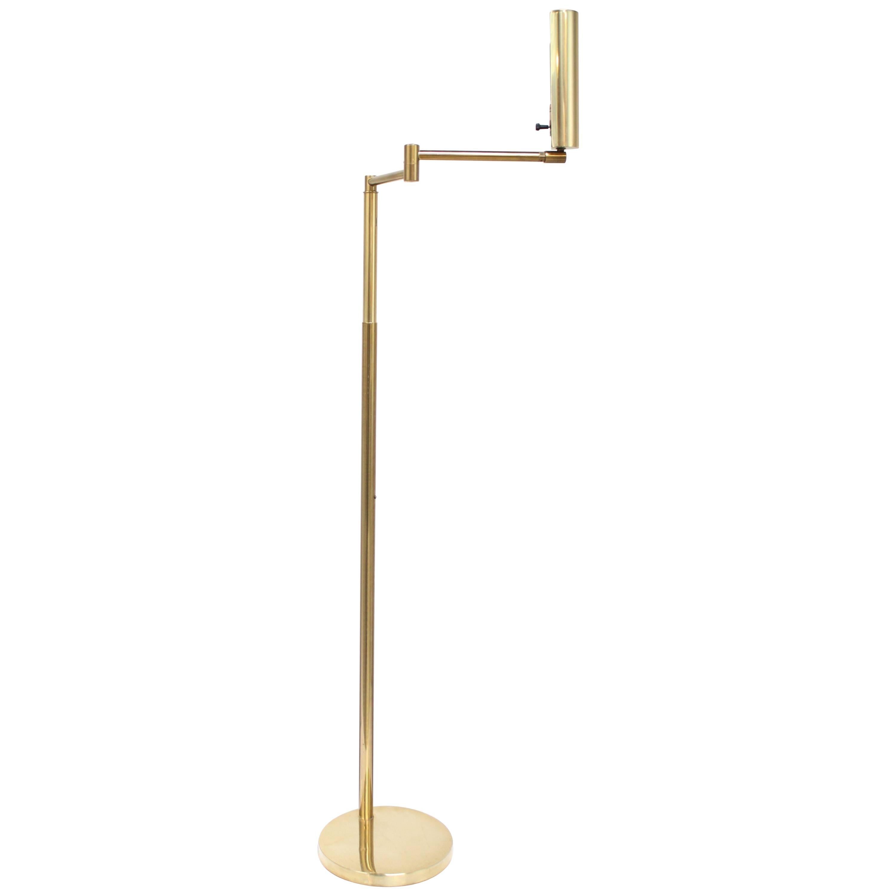 Extendable Brass Pharmacy Lamp by Koch 
Lowy