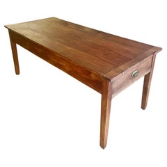 Extendable Cherrywood Dining Table mid 20th