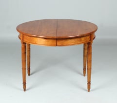 Extendable Cherrywood Dining Table, Germany, Mid 19th Century