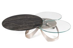 Extendable coffee table Naos AVIOR Design A. Casati