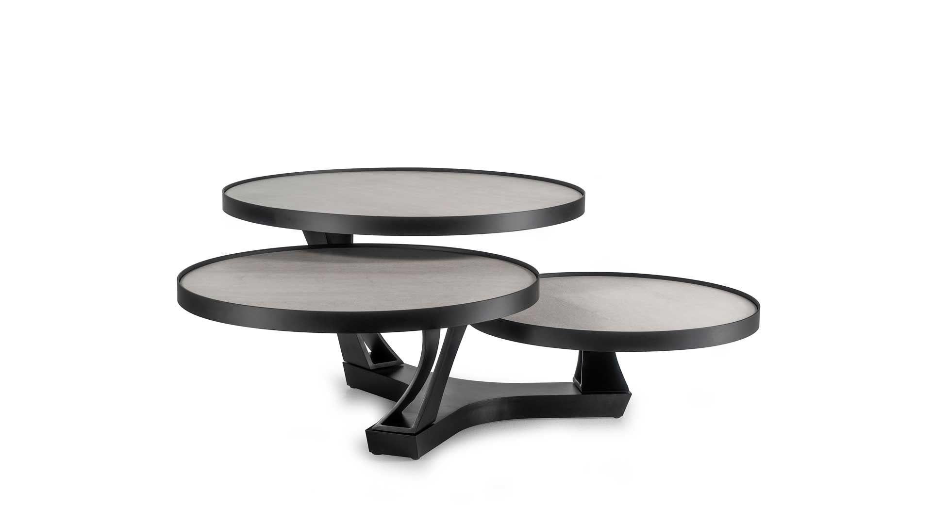 Ausziehbarer Couchtisch Naos EXTREMIS Design A. Casati (Zeitgenössisch) im Angebot