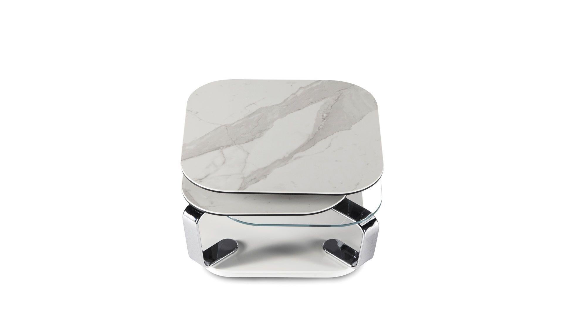 Ausziehbarer Couchtisch Naos MADISON Design A. Casati im Zustand „Neu“ im Angebot in Alcamo, IT