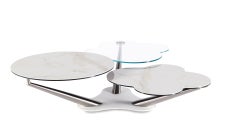 Extendable coffee table Naos Myflower Design D. D'Urbino & P. Lomazzi