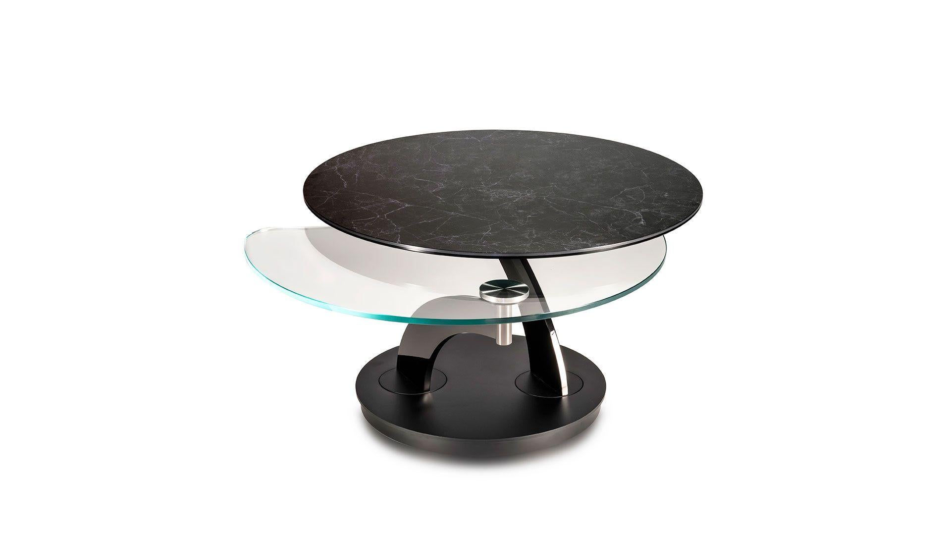 Ausziehbarer Couchtisch Naos SAMURAI Design A.TOMAIUOLO (Zeitgenössisch) im Angebot